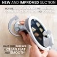 thumbnail image 5 of Mirrorvana Fogless Shower Mirror for Shaving with Razor Holder, Dual Anti Fog…, 5 of 8