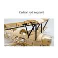 thumbnail image 1 of RC Airplanes Model Scale 980mm Mini Wood Building Kit DIY Electric Aircraft RC Flying Toy, 1 of 8