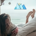 thumbnail image 4 of Adornos para ventanas | Atrapasueños y arte para ventanas para la decoración del hogar | Decoración colgante de acrílico hecha a mano para sala de estar, dormitorio, cuarto infantil y oficina, 4 of 9