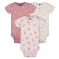 thumbnail image 1 of Gerber - 3 Pack Onesies - Appley Sweet - 3-6M, 1 of 5