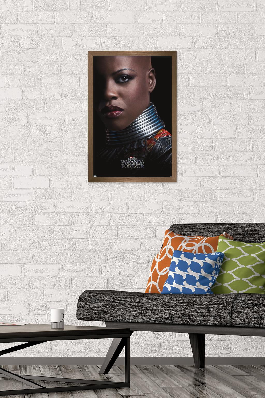 Marvel Black Panther: Wakanda Forever - Ayo One Sheet Wall Poster, 14.725" x 22.375" Framed