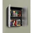 thumbnail image 6 of Tuff Stor 2-door Contemporary Wood Overhead Cabinet in Silver/Black, 6 of 7