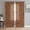 Brown, variant on Vintage Country Sheer Curtains for Living Room Bedroom Farmhouse American Rustic Cabins Animals Sheer Curtains 45 Inch Long 2 Panels Set Light Filtering Curtain Window Treatments Dining Room Drapes