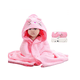 thumbnail image 1 of 2pcs Toalla De Baño Bebé Con Capucha Color Rosa, 1 of 4