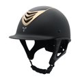 thumbnail image 4 of Casco para montar a caballo, sombrero de caballero, sombreros deportivos para exteriores, sombrero ecuestre ajustable Oro 54cm a 58cm, 4 of 9
