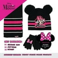thumbnail image 2 of Disney Kids Winter Hat, Kids Gloves or Toddlers Mittens, Matching Scarf, Minnie Mouse Baby Beanie for Girl Ages 4-7, 2 of 5