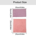 thumbnail image 3 of Jierger 4pcs Absorbent Corals Dish Rag Wipe Wiping Towel Sink Cloth Home Kitchen Clean Cleaning Supplies for Premium Kitchen, Bathroom, Bedroom, Living Room, office Cleaning, 3 of 9