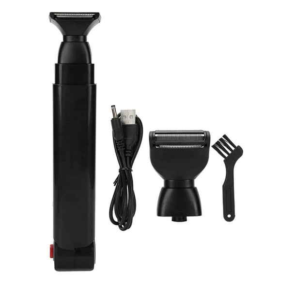 HKEJIAOI Body Trimmer Mens Waterproof Electric Back Shaver Body Grooming Kit Facial, Arm, Chin Beard Trimmer Cordless Hair Clipper