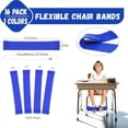 thumbnail image 5 of Paquete de 32 Bandas para Sillas para Niños con Pies Inquietos, Herramientas para el TDAH para Niños, Bandas para Sillas para Mejorar el Enfoque, Azul, 5 of 5