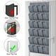 thumbnail image 3 of Organizador de zapatos colgante con 24 bolsillos y 4 ganchos para armario dormitorio y baño, 3 of 8