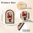 thumbnail image 2 of 2026 Christmas Indoor Decoration Vintage Christmas Wooden Framed Sign. Arched Frame Xmas Wall Art. Tabletop Hanging Purpose Decor For Holiday Indoor Home Party Ornament, 2 of 7