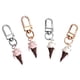 thumbnail image 1 of 4 llaveros creativos con diamantes de imitación y tachuelas de helado, llavero, llavero, accesorio para bolso de coche (colorido), 1 of 6