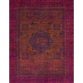 thumbnail image 1 of Ahgly Company Indoor Rectangle Abstract Brown Red Abstract Area Rugs, 5' x 8', 1 of 6