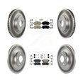 thumbnail image 1 of Transit Auto Front Rear Ceramic Pads and Coated Disc Brake Rotors Kit for Car 2013-2015 Mazda CX-5 KGA-102266, 1 of 8