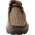 thumbnail image 6 of Twisted X Boots (DS)Men`s Chukka Driving Moc Caiman Print Brown 13 M, 6 of 6