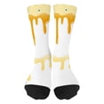 thumbnail image 2 of YAYUBA Funny Athletic Sport Novelty Crew Socks for Men Women, Cute Casual Crazy Dress Socks for Running Hiking Soccer, 2 of 5