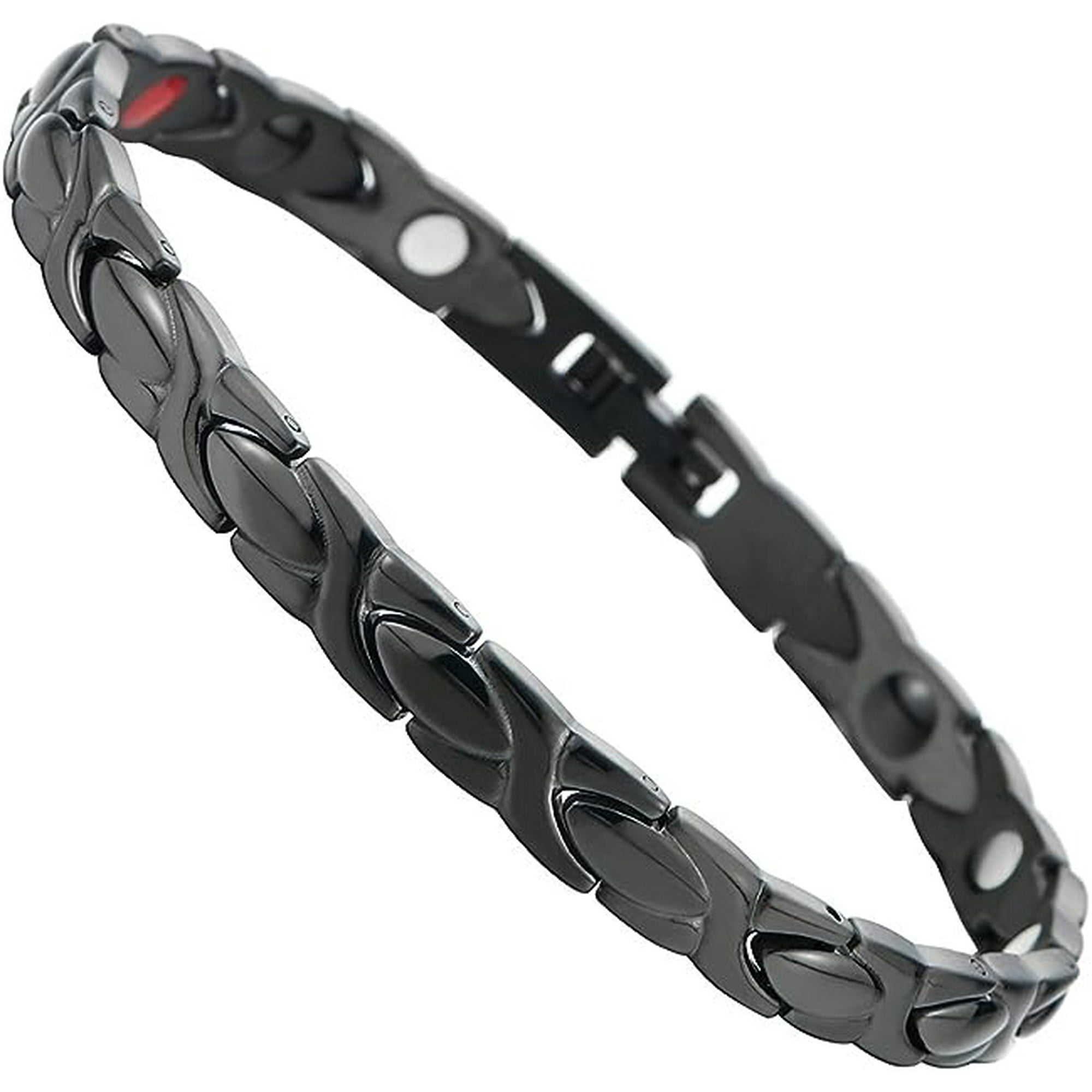Women's Stainless Steel Magnetic Bracelet with Magnets,