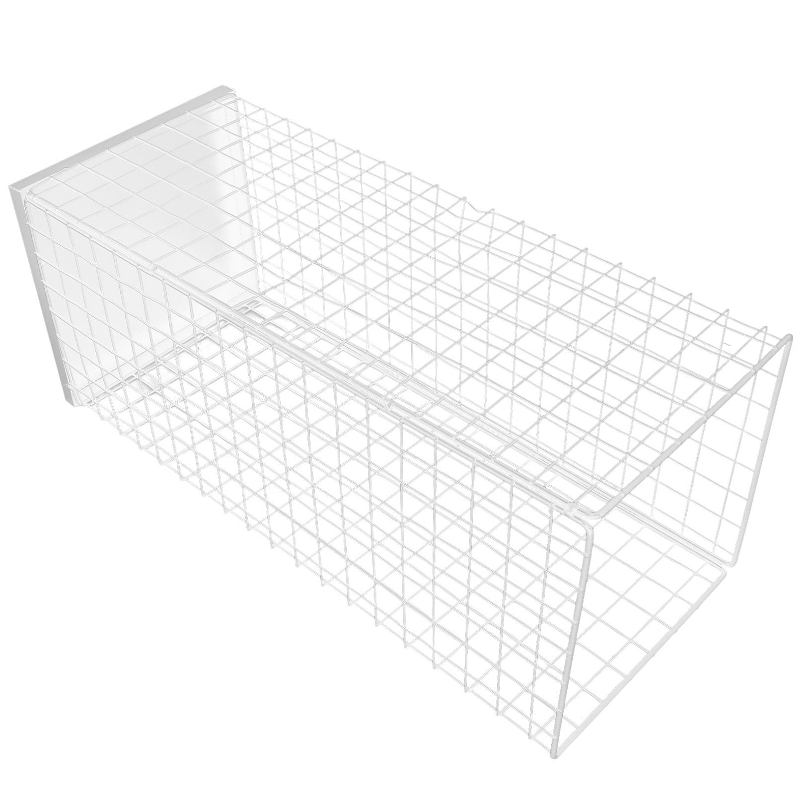 UPOUART Metal Umbrella Stand Rack with Water Retention, White Umbrella Holder for Hotel, Office, Home Use - 1 Piece