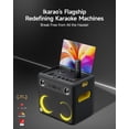 thumbnail image 3 of Ikarao Smart Karaoke Machine for Adults with Screen Lyrics Display,2 Wireless Mics,Portable Bluetooth Speaker for Music Party, 3 of 11