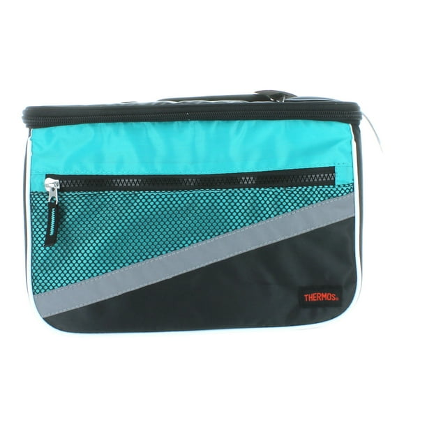 Teal Thermos Isotec Insulated Lunch Box Cooler Zippered Pocket PVC Free