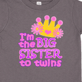 thumbnail image 4 of Inktastic I'm the Big Sister to Twins. Girls Toddler T-Shirt, 4 of 5
