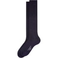 thumbnail image 5 of Men's Falke 15435 Airport Knee High Virgin Wool Sock (Dark Navy L), 5 of 8