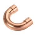 thumbnail image 3 of Unique Bargains 180 Degree Return Bend Copper Fitting Welded Elbow Connection, 7/8 Inch ID for HVAC Refrigeration, 3 of 5