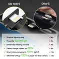 thumbnail image 5 of GIN FOXI Battery Case for iPhone 12/12Pro, Real 8500mAh Ultra-Slim Battery Charging Case Rechargeable Anti-Fall Protection Extended Charger Cover for iPhone 12Pro Max/12/12 Pro Battery Case Black, 5 of 7