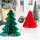 thumbnail image 4 of Christmas Decoration Paper Christmas Tree Table Decoration Christmas Hat Paper Honeycomb 3D Honeycomb Hanging Pendants Christmas Decorations (6 Pieces, 4 of 4