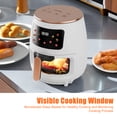 thumbnail image 4 of Horno freidora de aire de 2400 W, cocina antiadherente sin aceite con 6, 4 of 7