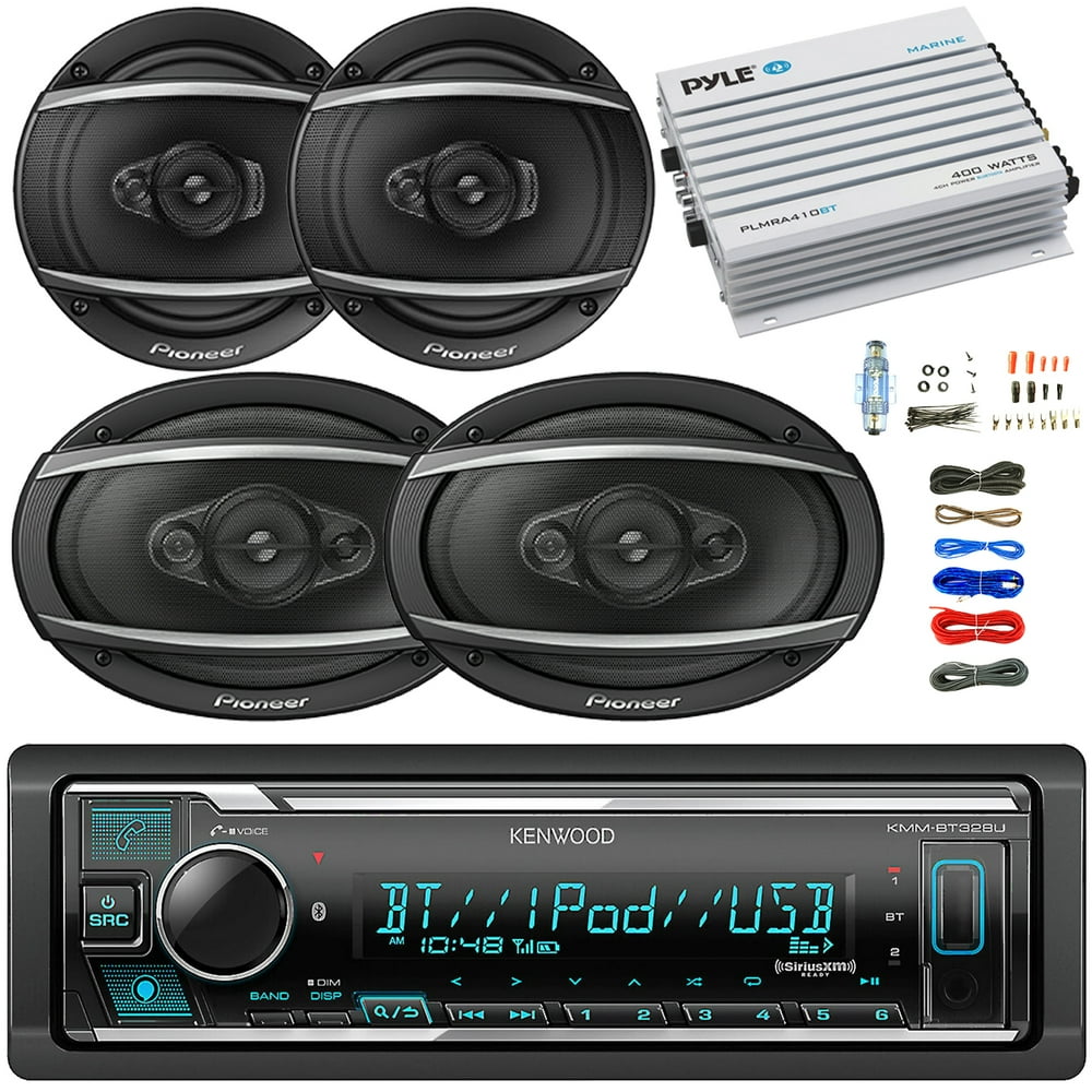 Kenwood Single DIN Bluetooth SiriusXM Ready Digital Media Car Stereo