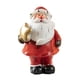 thumbnail image 1 of Adornos navideños de Papá Noel 2023, figura de resina de Papá Noel de pie Con estrella, 1 of 9
