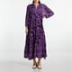 thumbnail image 1 of Vestidos Para Mujer 2025 Primavera Verano Casual Falda Mujer Cuello En V Estampado Vestido Suelto, 1 of 3