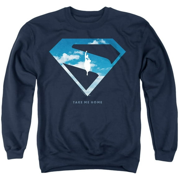 Superman 2025 Movie Cloud Shield Unisex Adult Crewneck Sweatshirt