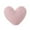 Pink, variant on TAROFISH Heart Shaped Decorative Pillow, Super Soft Oversized Fluffy Throw Pillow Pillow, Women Girls Living Room Decoration,Beige,45x35cm