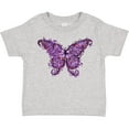 thumbnail image 3 of Inktastic Purple Ink Butterfly Boys or Girls Toddler T-Shirt, 3 of 5