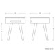 thumbnail image 5 of Banco bajo Quilmes - Gris claro WEIK Contemporáneo, 5 of 9