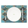 thumbnail image 2 of Ryvnso Placemats Set of 4 Moroccan Print Dining Mats Heat-Resistant Non-Slip Washable Table Mat, 2 of 8