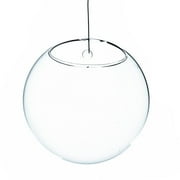 WGV Half Round Wall Hanging Terrarium - 5" Wide x 3" Depth, Good quality, Heavy Weighted Base - 1 Pc