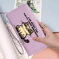 thumbnail image 5 of GEEAD Long Wallet for Women Wallet with RFID Blocking for Women Cartoon cat Grumpy expression Humorous realism Everyday Wallet Large Capacity Zip Around, 5 of 10