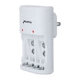 thumbnail image 4 of Cargador Pilas Mitzu  AA/AAA/9V con 4 Pilas AA 2,500mAH Blanco, 4 of 5