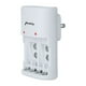 thumbnail image 4 of Cargador Pilas Mitzu  AA/AAA/9V con 4 Pilas AA 2,500mAH Blanco, 4 of 5
