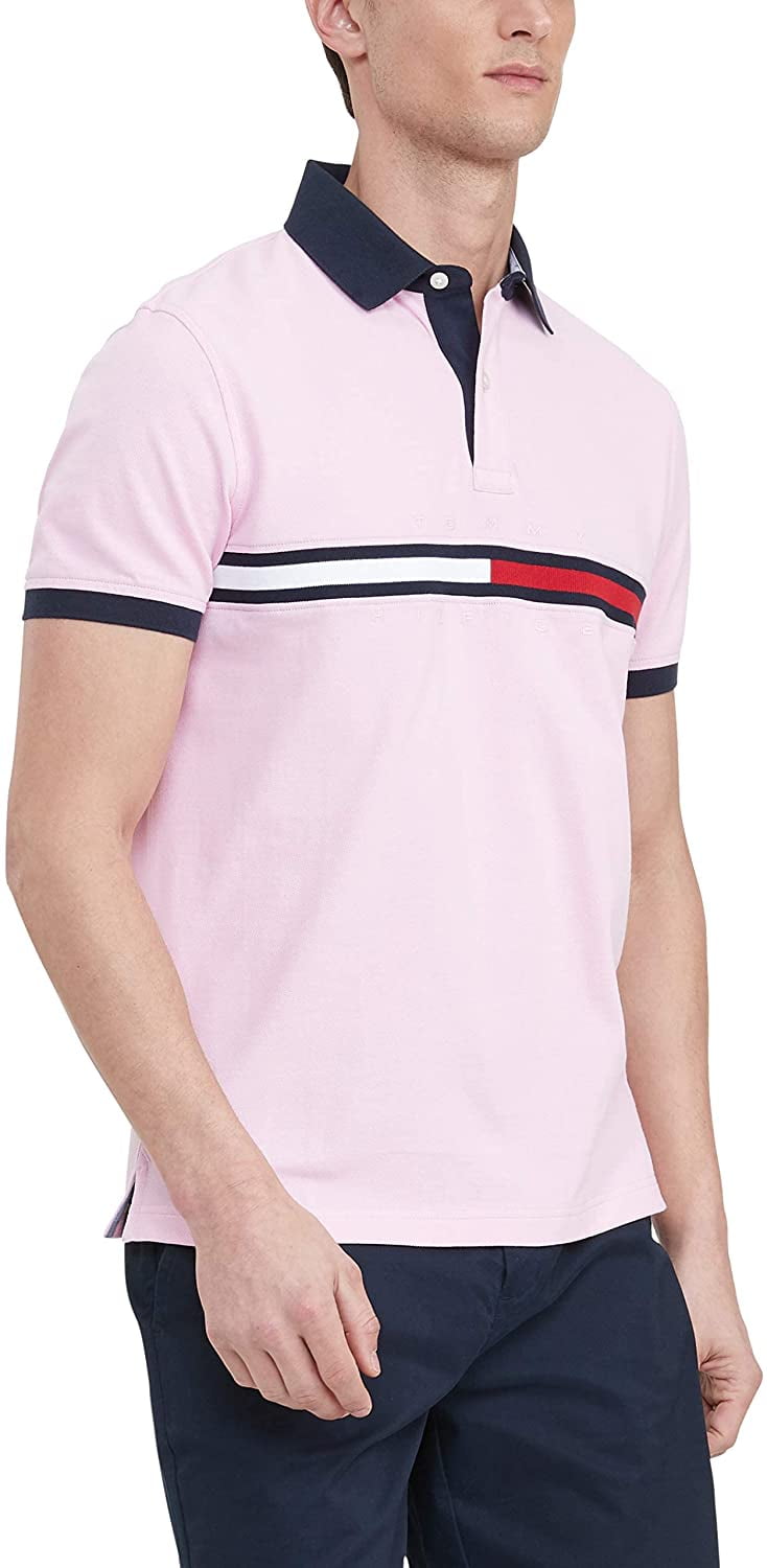 Tommy Hilfiger Mens Flag Pride Polo 