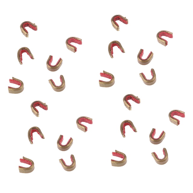 24 Piezas de Hebillas de Culatín de Costura de Cuerda para Sunnimix Puntos de nocking de 24 piezas