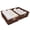 Brown, variant on Large Wicker Storage Basket, Metal Frame, Set of 2, Washable Waterproof, 15" x 10.3" x 5.2", Grey Color, Woven Basket for Pantry, Toilet, Bathroom, Bedroom, Patio