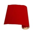 thumbnail image 1 of Feuille Autocollante Dos Velours Tissu Autocollant Rouge 40x148cm, 1 of 9
