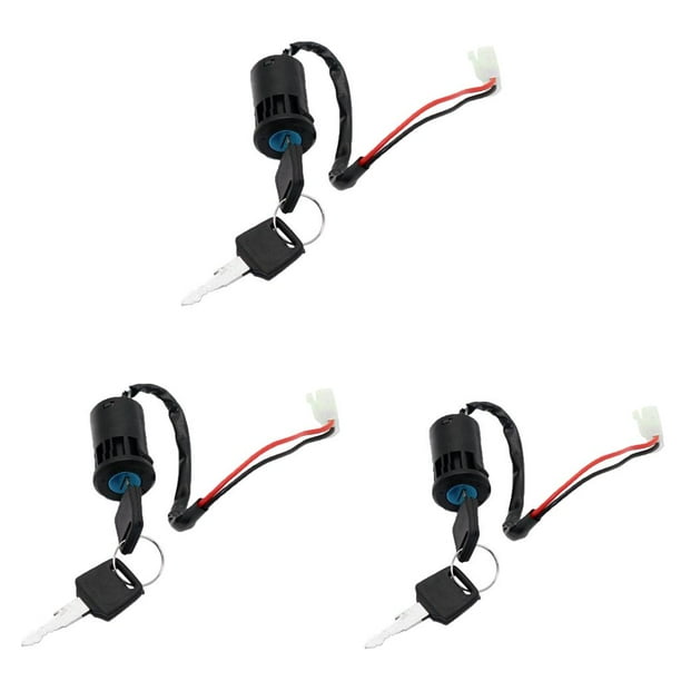Llave De Interruptor De Encendido De 3x2 Cables Para De Bolsillo ATV SCOOTER U KS51