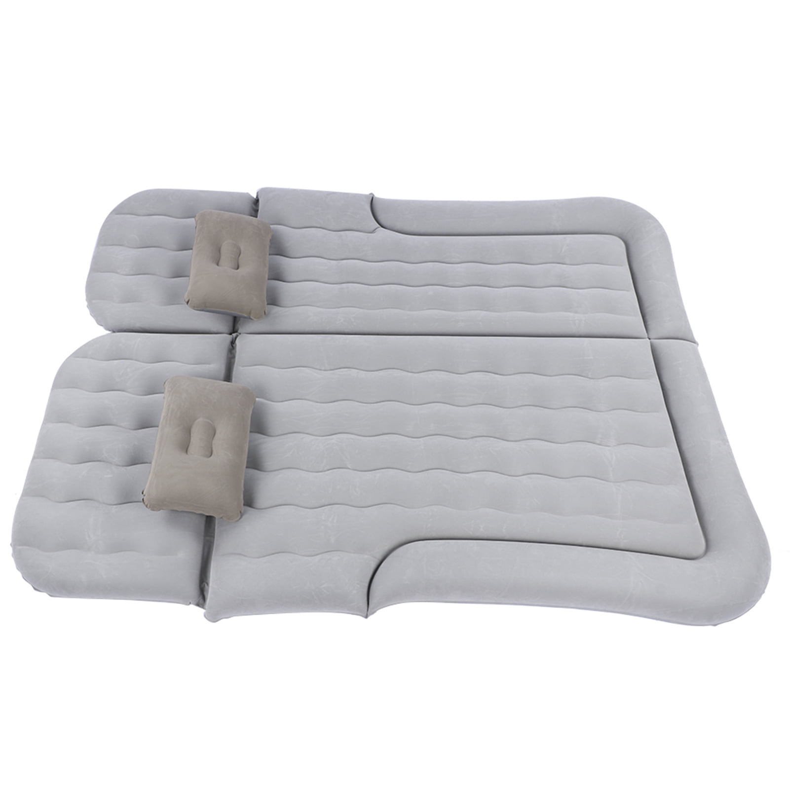 Car Mattress, Car Travel Bed, PVC Flocking For Car Traveling Gray