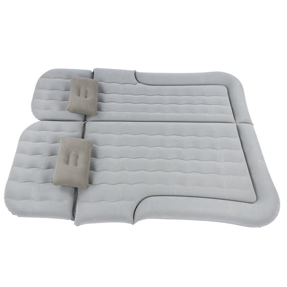 Colchoneta inflable para SUV, cama inflable multifunción 2 en 1 para viajes en automóvil, cama inflable para automóvil, valor inmejorable