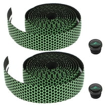 Masteelf 2 Set Handlebar Tape for Road Bike Tapes Grip Green